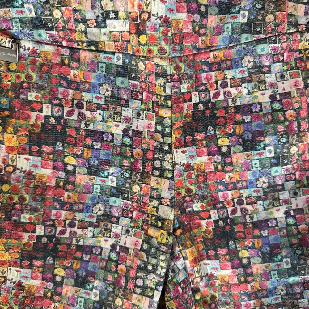 Lisette Sport Digital Flower Print Pants